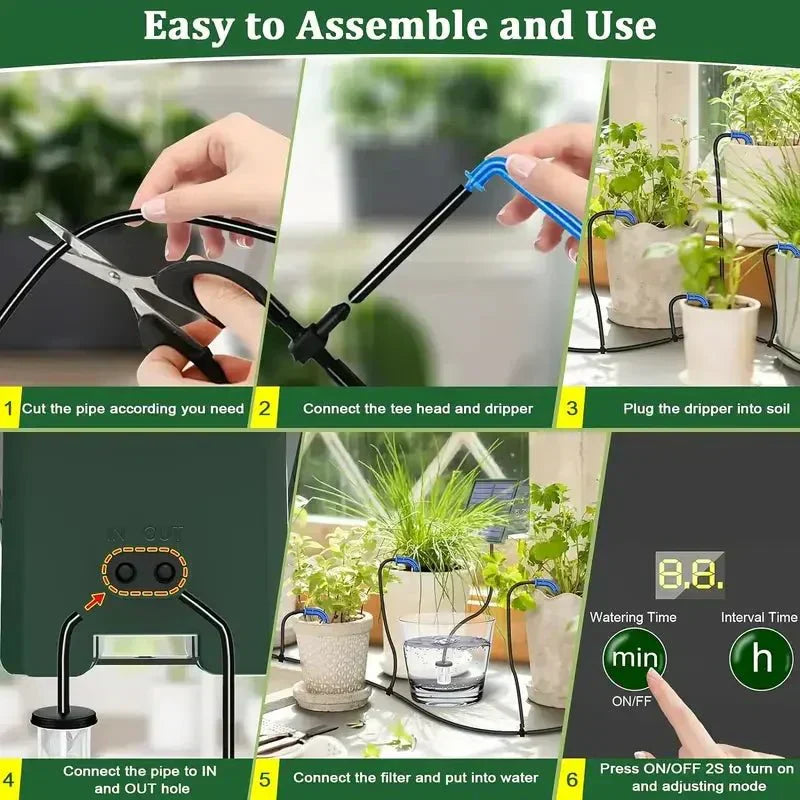 EcoFlow Solar-Powered Drip Irrigation Solution