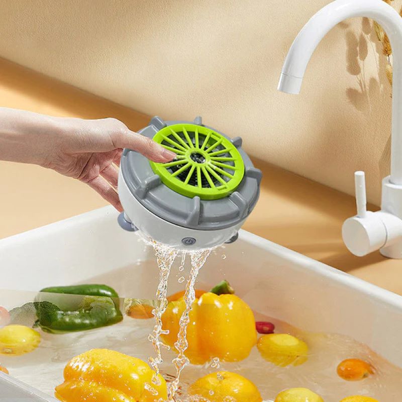 Portable Fruit and Vegetable Washer with Vortex Cleaning Technology
