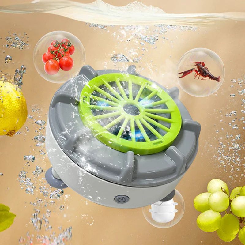 Portable Fruit and Vegetable Washer with Vortex Cleaning Technology