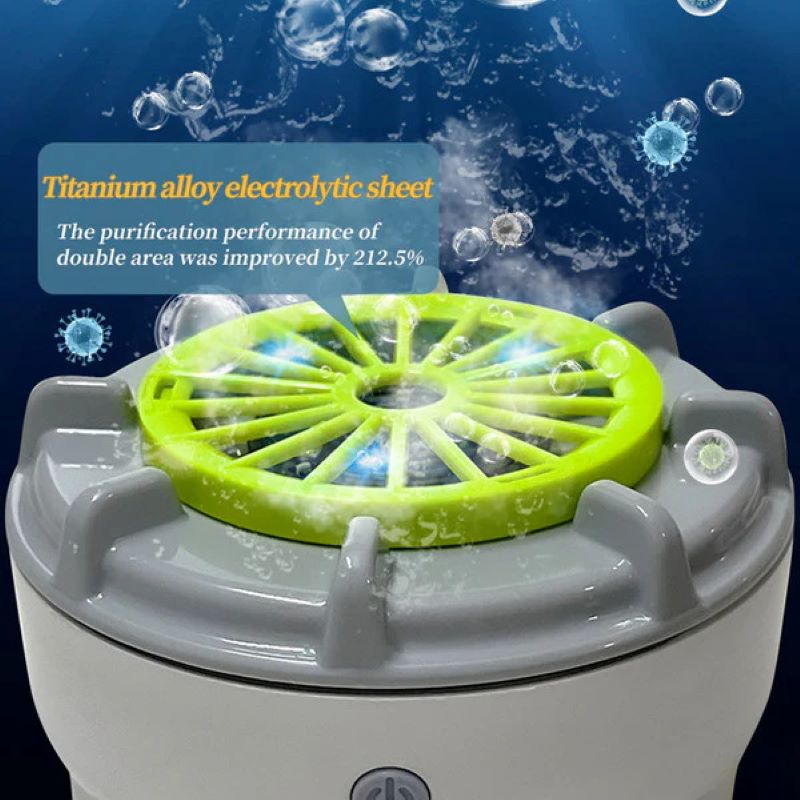 Portable Fruit and Vegetable Washer with Vortex Cleaning Technology