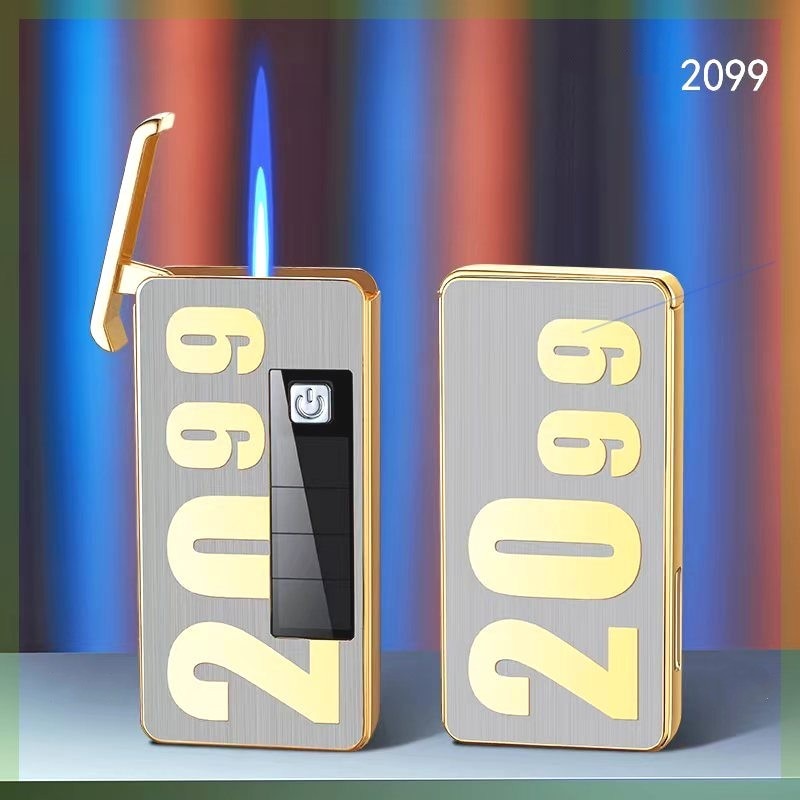 Solar-Powered Jet Lighter with LED Light - Compact for Outdoor Use