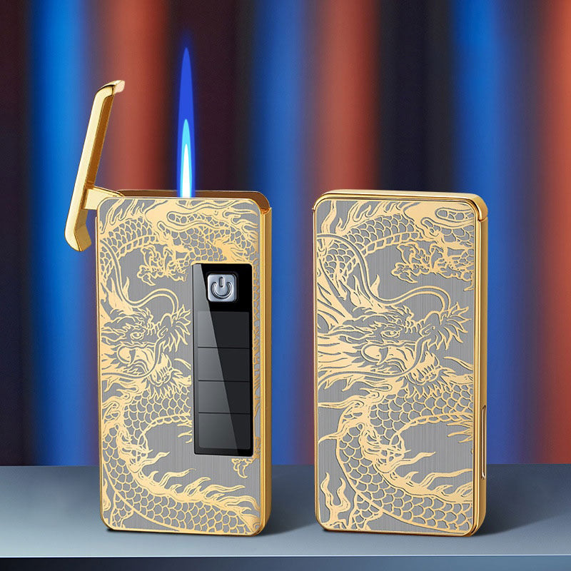 Solar-Powered Jet Lighter with LED Light - Compact for Outdoor Use