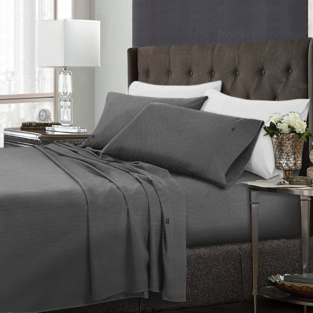 Bamboo Bed Sheet Set – Soft, Breathable, Hypoallergenic Fabric for All-Season Comfort