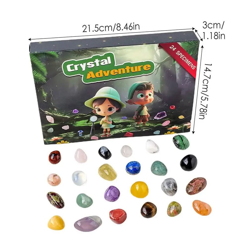 Crystal Discovery Advent Calendar 2025 – 24 Unique Gems