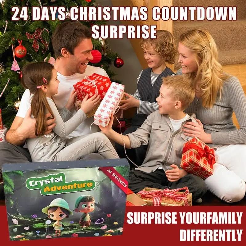 Crystal Discovery Advent Calendar 2025 – 24 Unique Gems