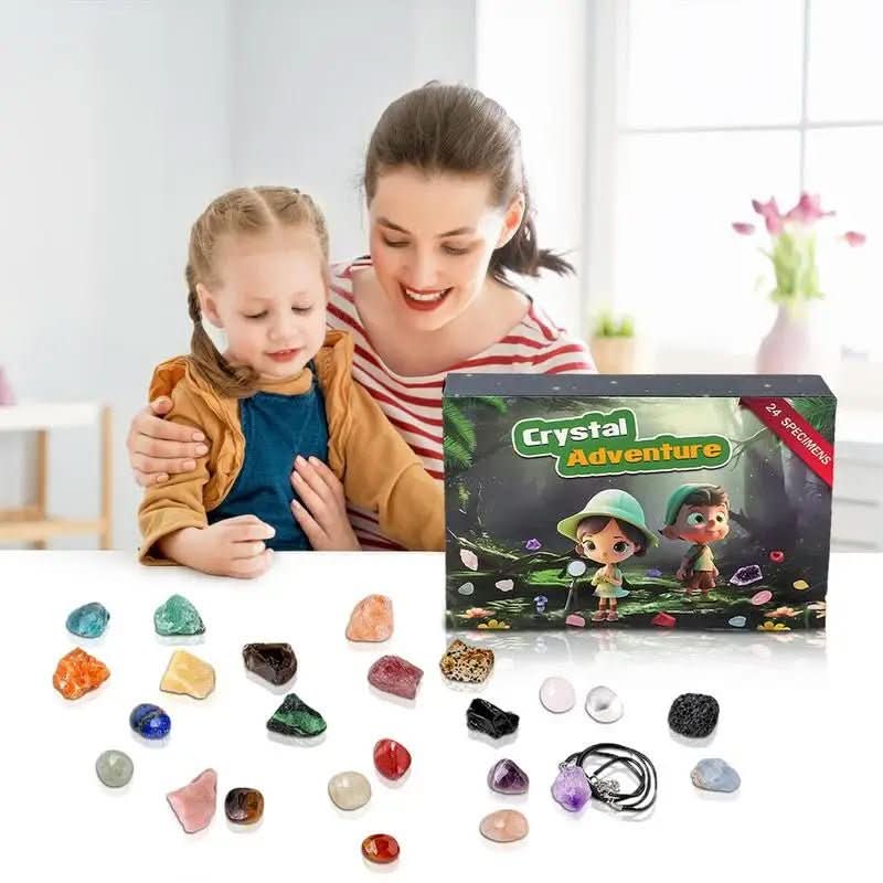 Crystal Discovery Advent Calendar 2025 – 24 Unique Gems