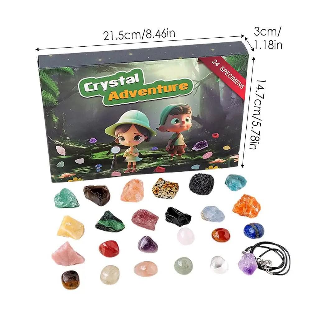 Crystal Discovery Advent Calendar 2025 – 24 Unique Gems