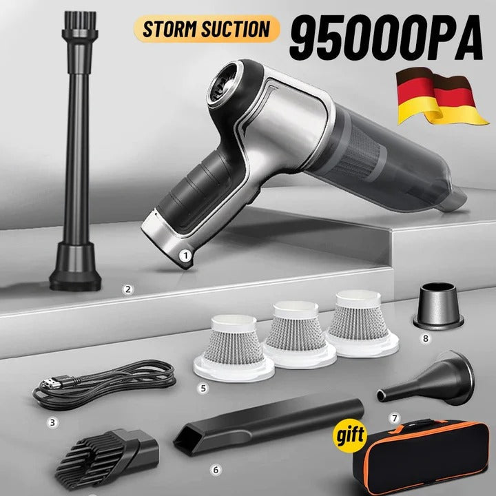 Cordless Vacuum for Home and Car with Smart Suction Control