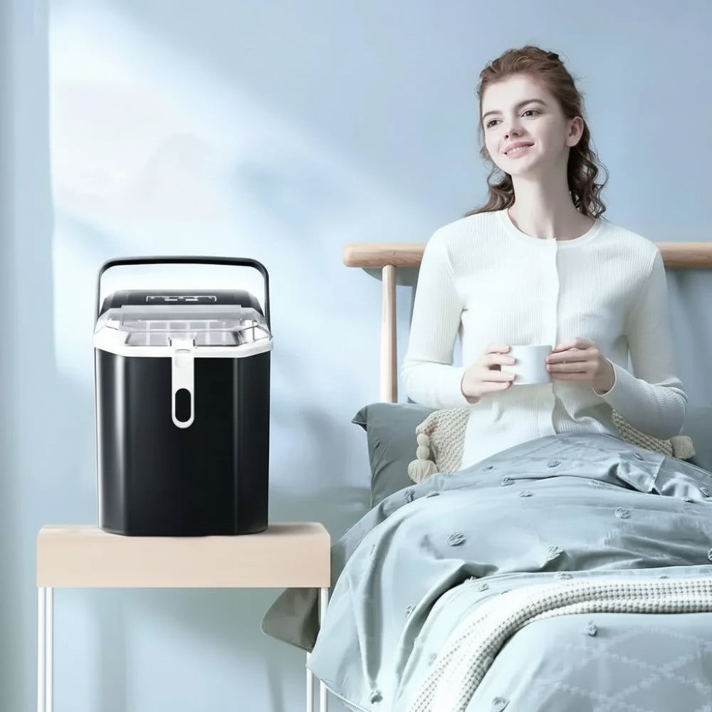 Portable Ice Machine for Countertops – Self-Cleaning, Perfect for Home & Outdoors