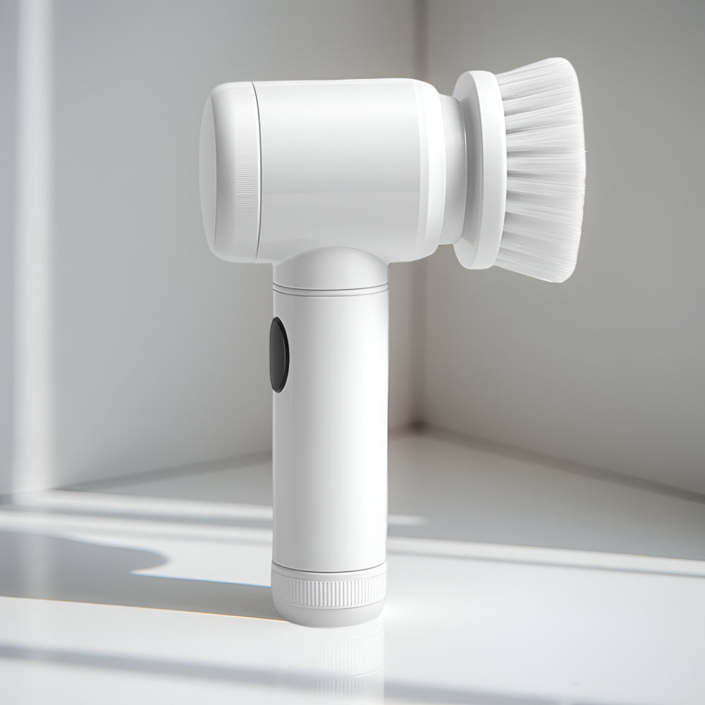 Rechargeable Home Cleaning Power Scrubber with Rotating Brush