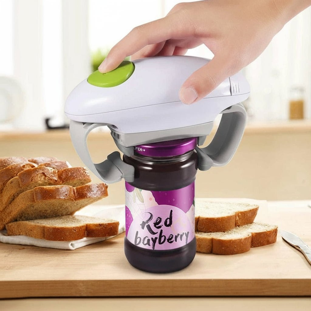Smart Jar and Bottle Opener with User-Friendly Design