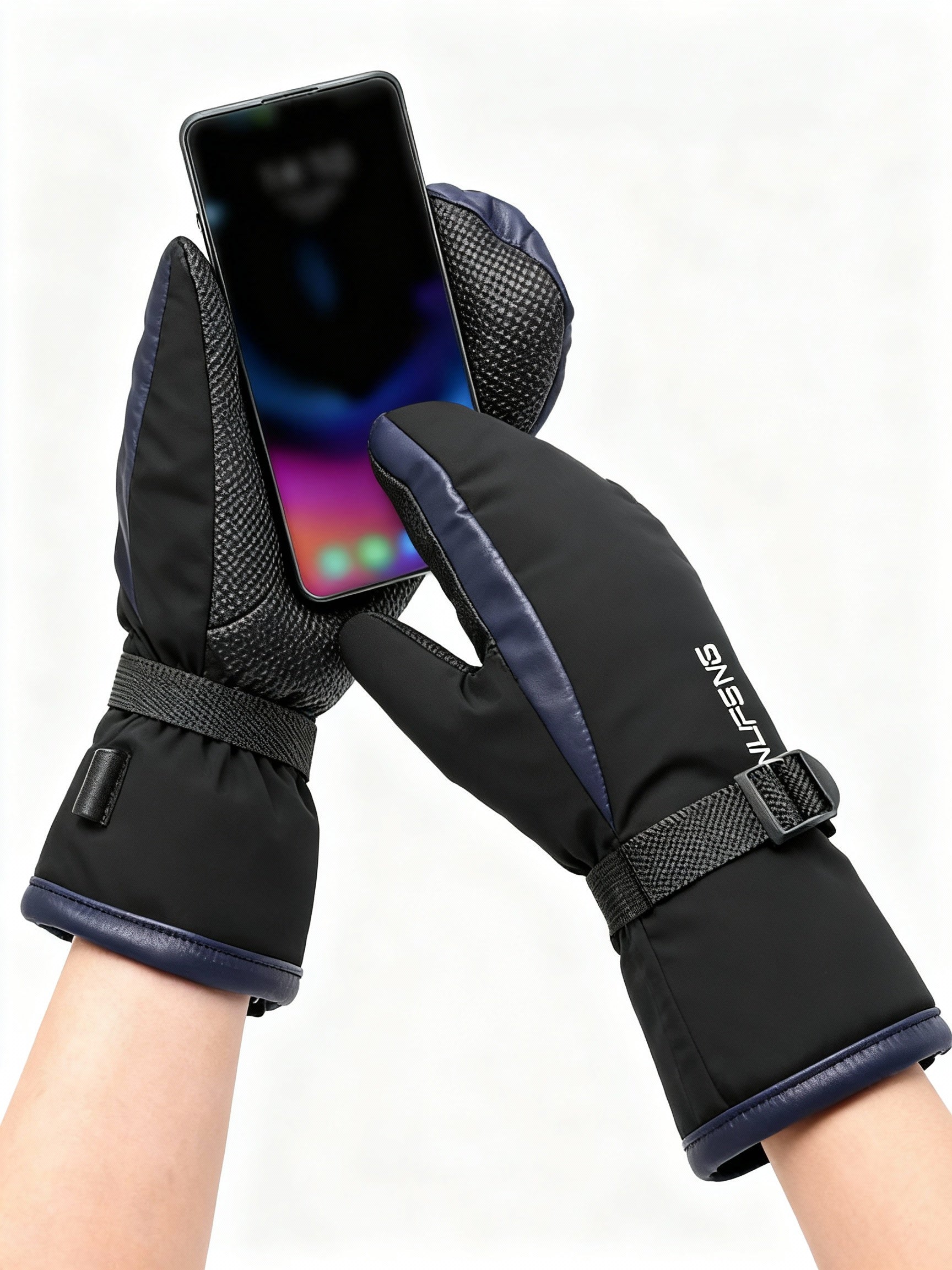 Waterproof Heated Gloves for Men and Women | Dual-Sided Electric Warmers for Winter