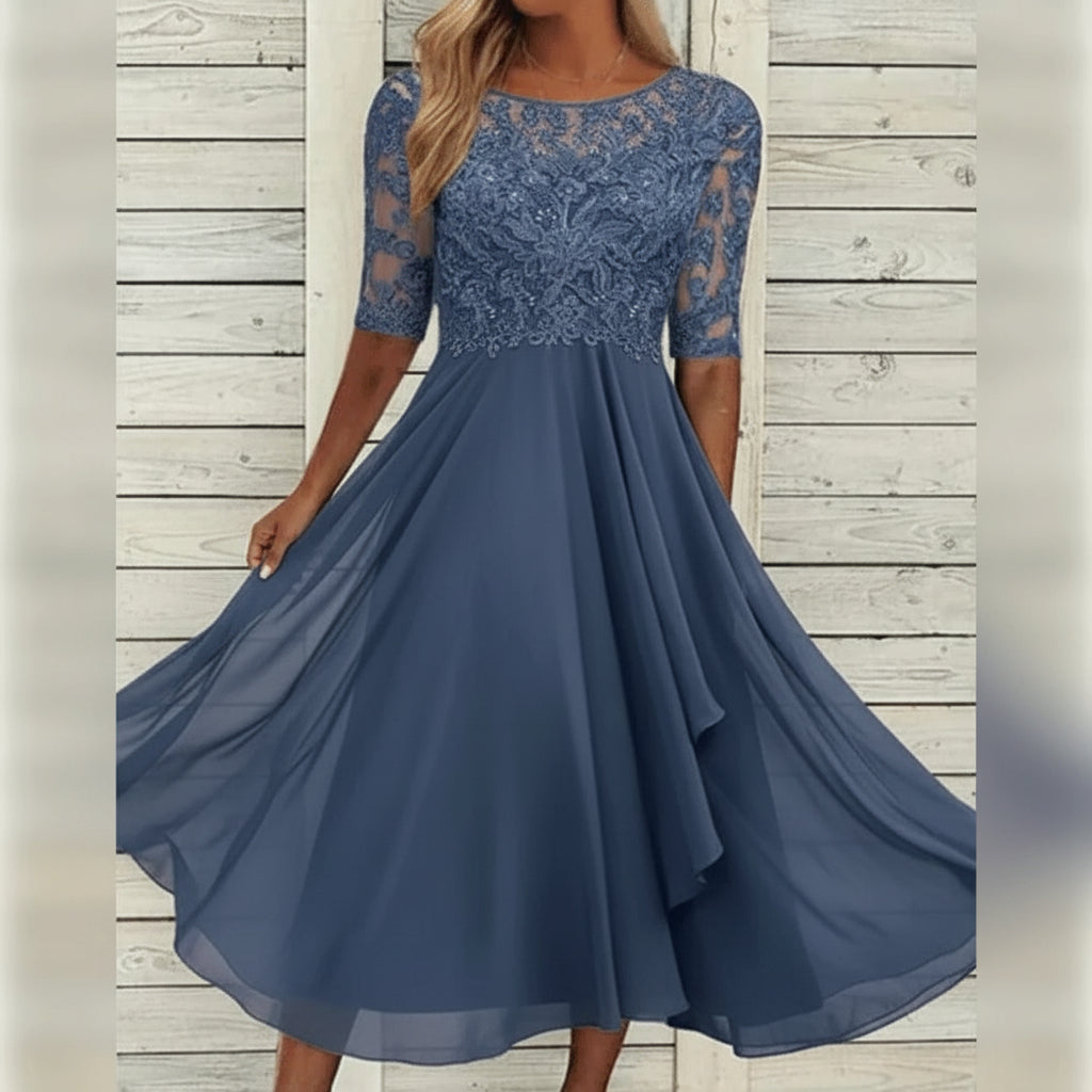 Elegant Chiffon Maxi Gown for Women – Perfect for Any Occasion