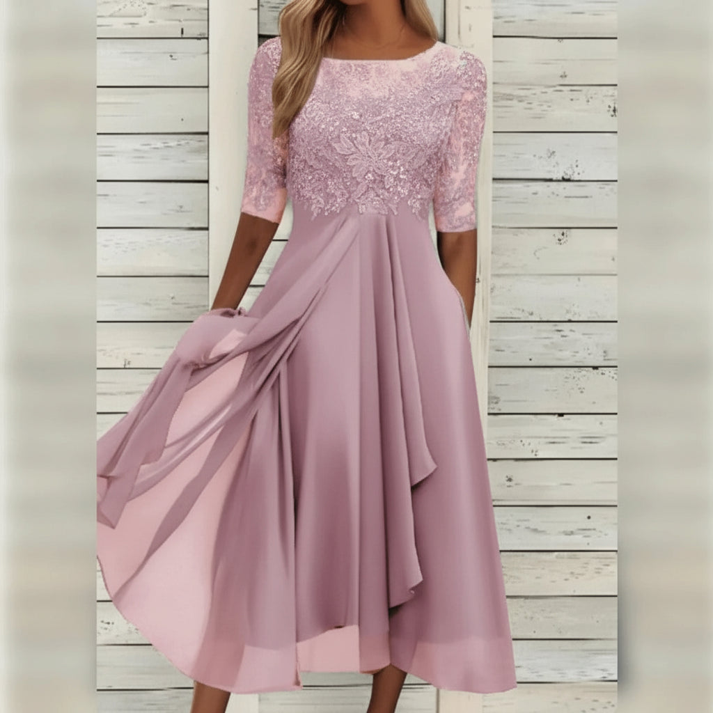 Elegant Chiffon Maxi Gown for Women – Perfect for Any Occasion