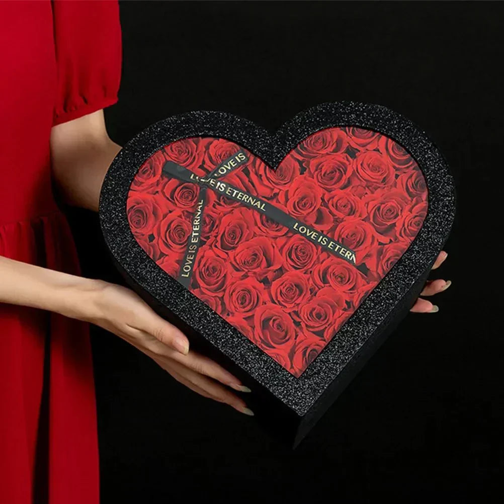 CherishBox Heart Shaped Gift Container for Romantic Gifts