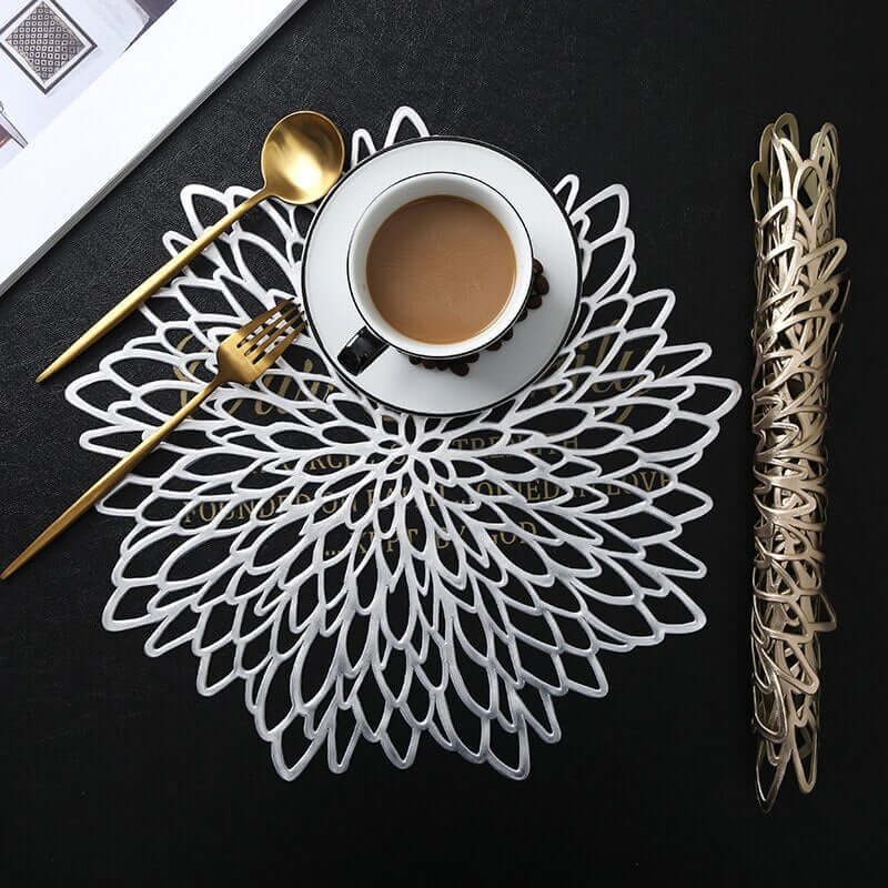 Stylish Round Dining Placemats – Resilient Table Protectors