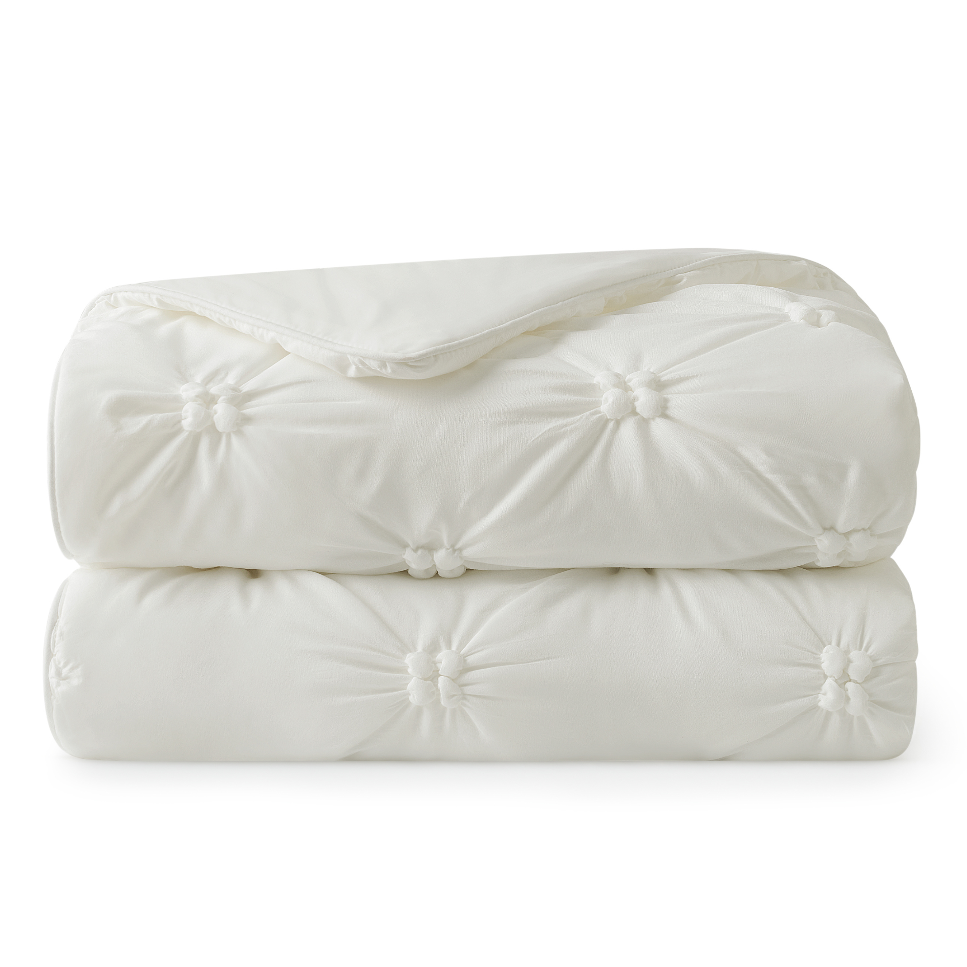 Lightweight Cooling Comforter with Pintuck Design and Breathable Fabric
