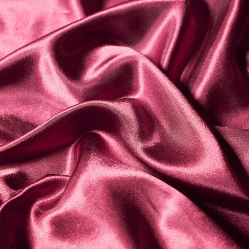 BreezyDream Satin Cooling Fitted Sheet with Secure Fit