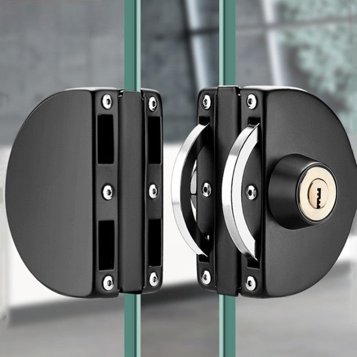Stainless Steel Sliding Door Lock – Modern Security with Simple Setup