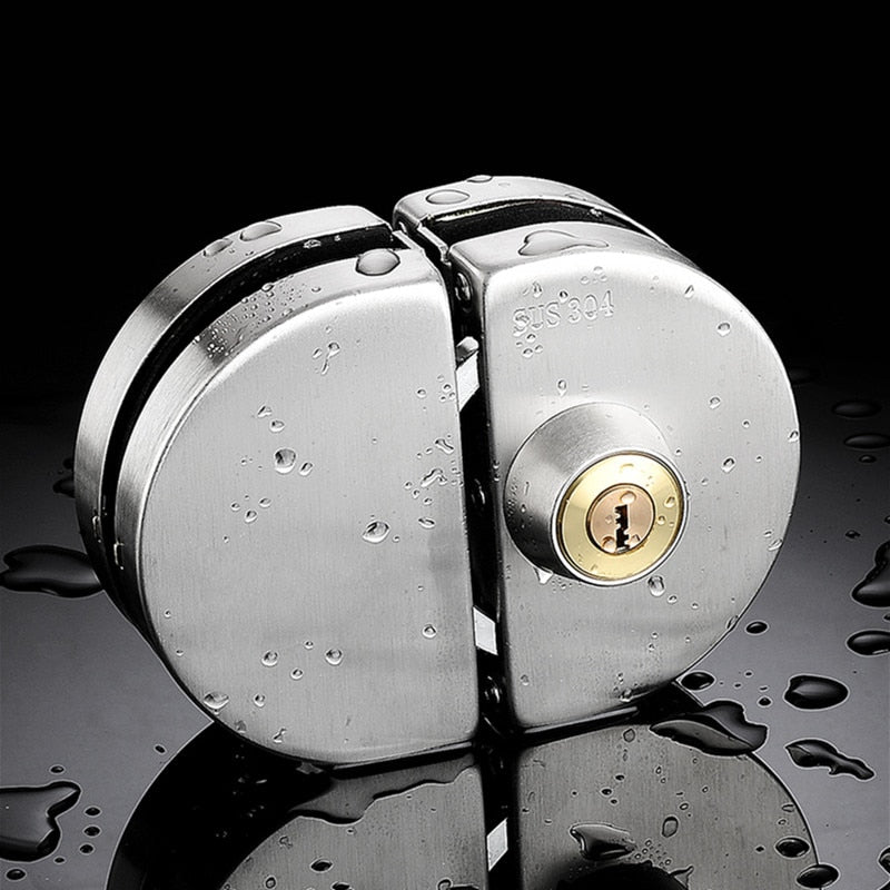 Stainless Steel Sliding Door Lock – Modern Security with Simple Setup