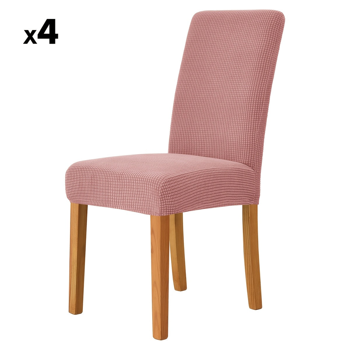 Stretch Fit Velvet Chair Covers for Dining – Elegant Protective Slipcovers