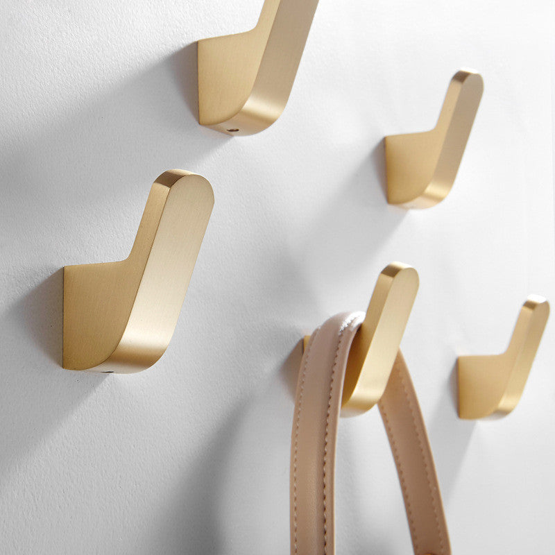 Stylish Brass Robe Hooks with Durable Design for Organized Spaces