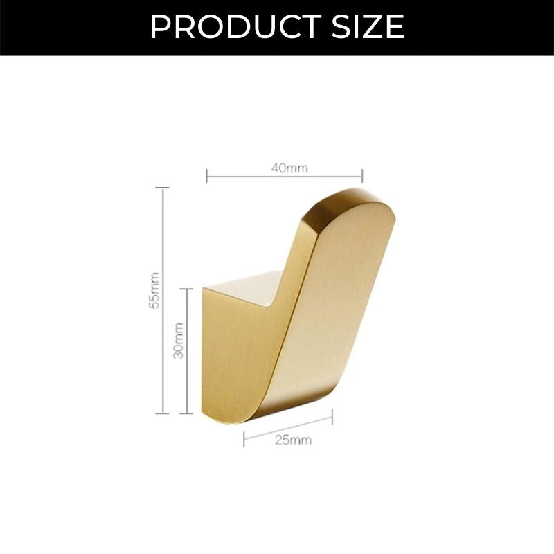 Stylish Brass Robe Hooks with Durable Design for Organized Spaces
