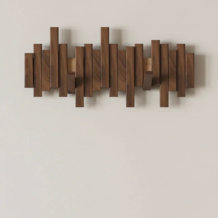Single Minimalist Wall Hook – Solid Wood, Indoor Use for Entryway & Hallway