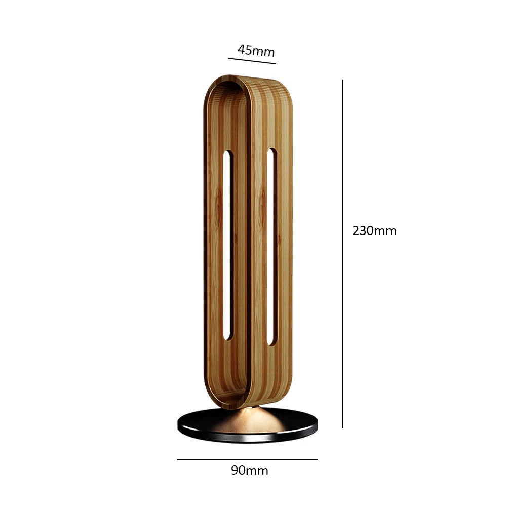 Stylish Wooden Headphone Stand for Desk Organization and Secure Hold