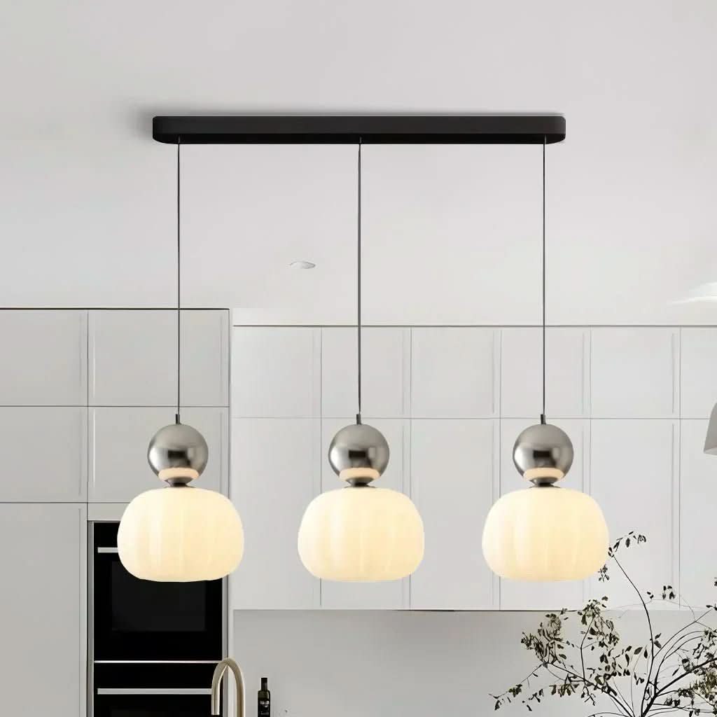 Luxe Gilded Pendant Light, Chic Hanging Fixture for Modern Spaces