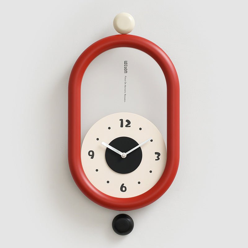 Chic Long Wall Clock with Elegant 3D Design and Whisper-Quiet Mechanism