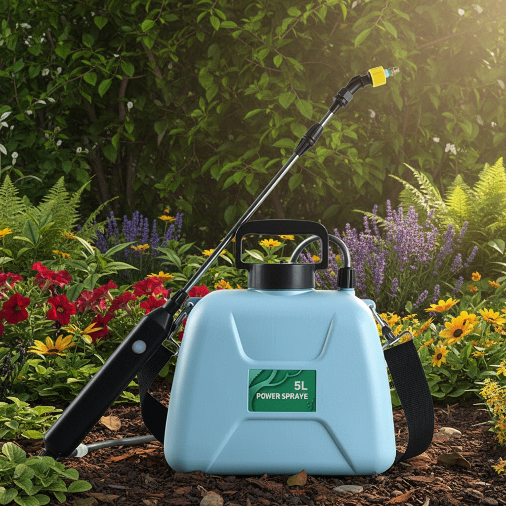 EcoMist 5L - Smart Electric Sprayer for Effortless Gardening
