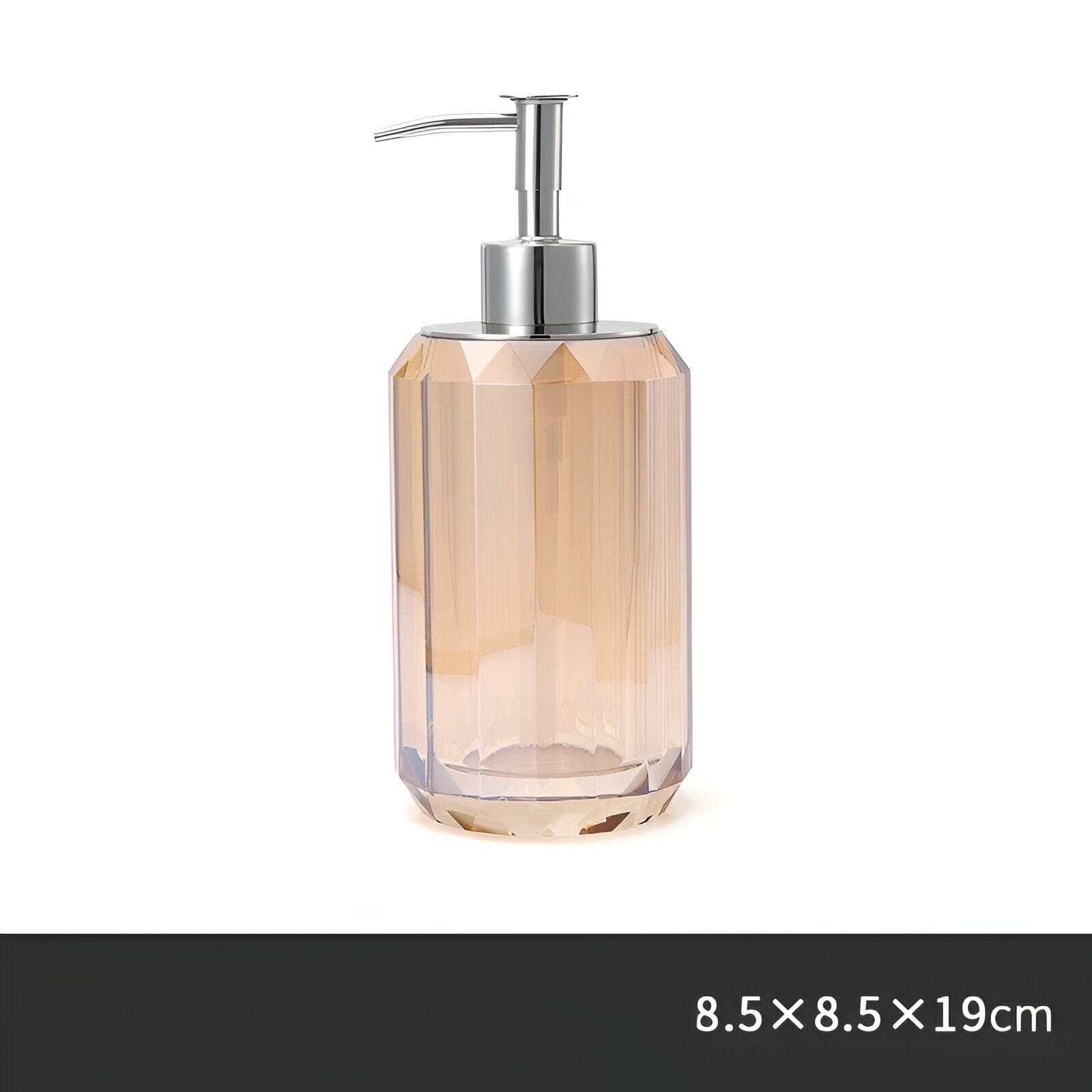 Elegant Bathroom Accessories Set in Crystal Glass – Timeless Design for Stylish Decor