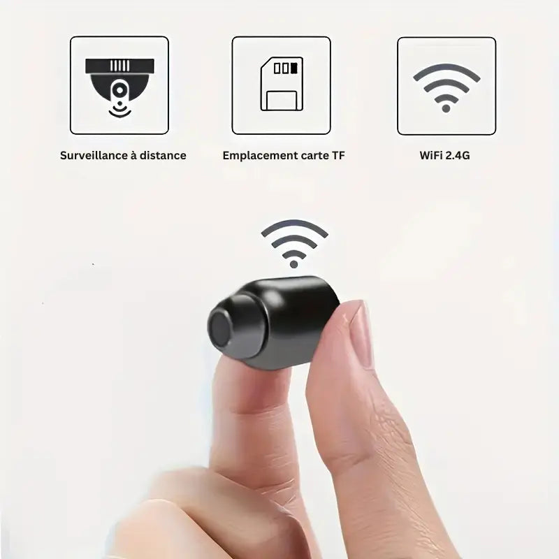 Surveillance Camera with Night Vision and Live Streaming