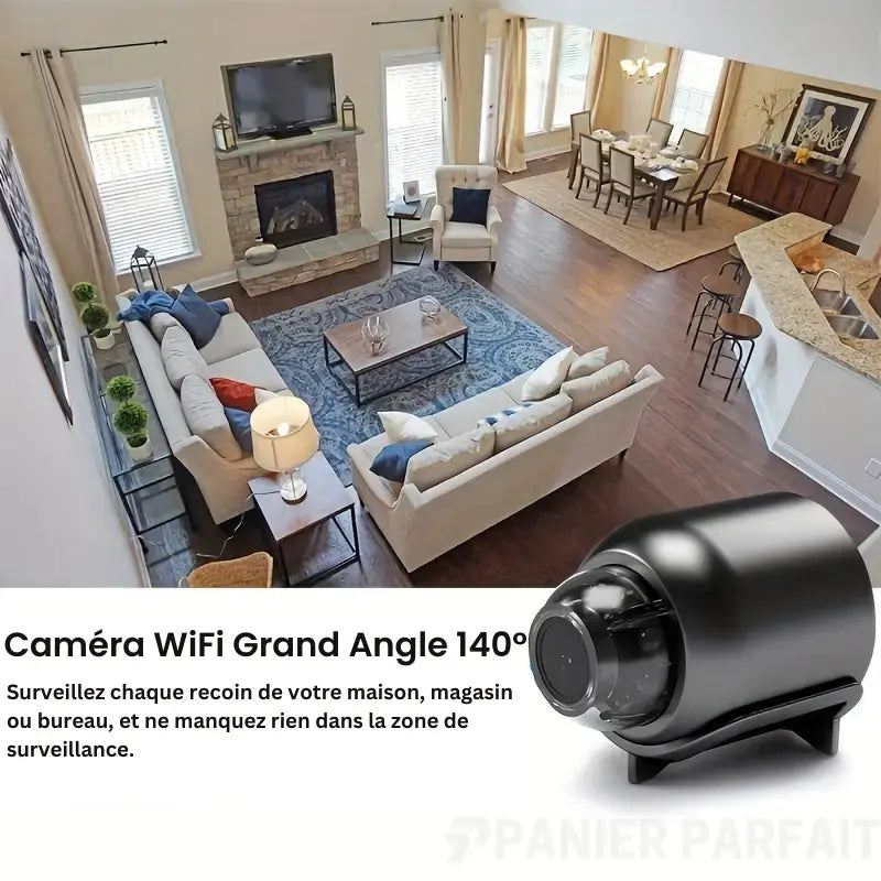Surveillance Camera with Night Vision and Live Streaming