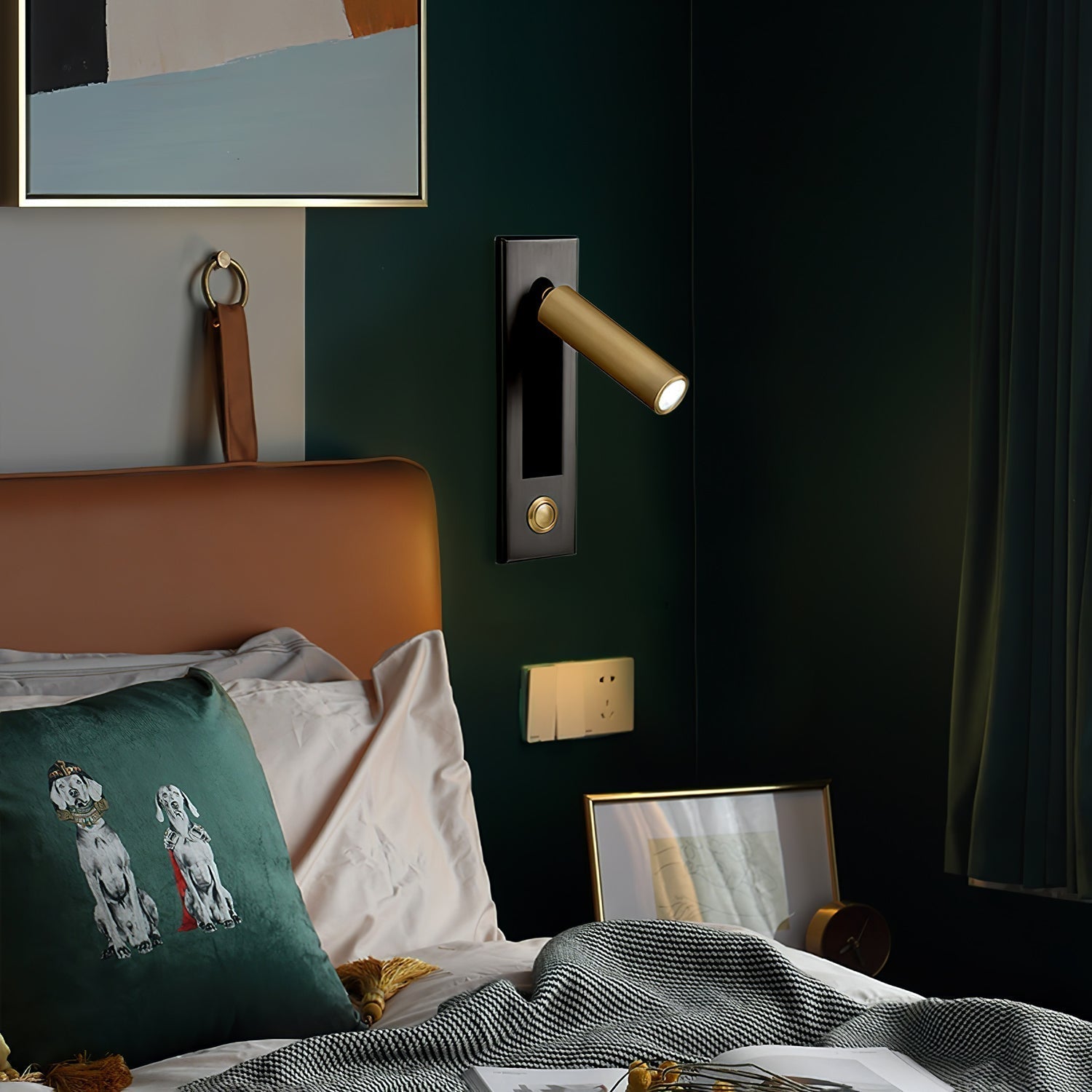 CozyGlow Wall-Mounted Reading Light for Relaxed Evenings