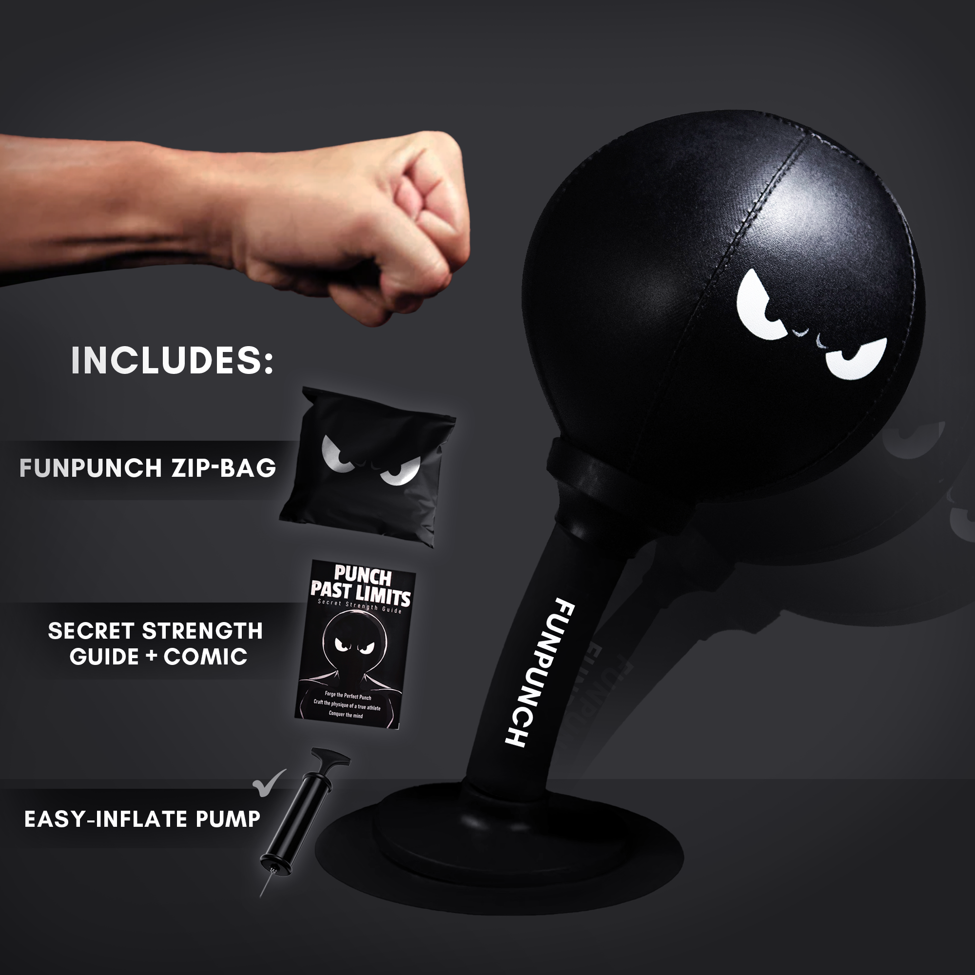 Kids Punching Bag for Active Play - Safe Design and Simple Setup