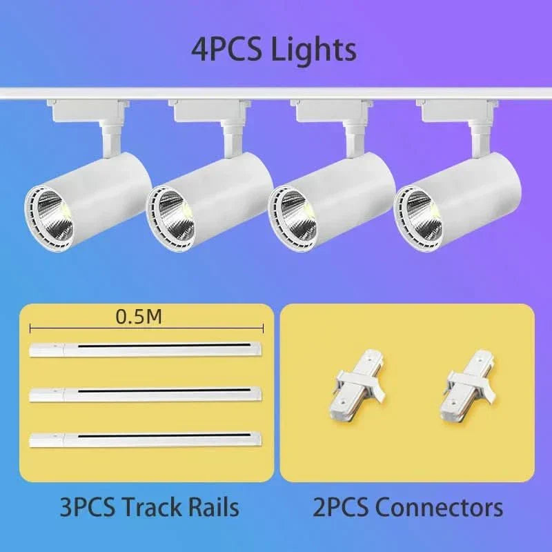 LumenCraft Adjustable LED Spotlight for Home and Office