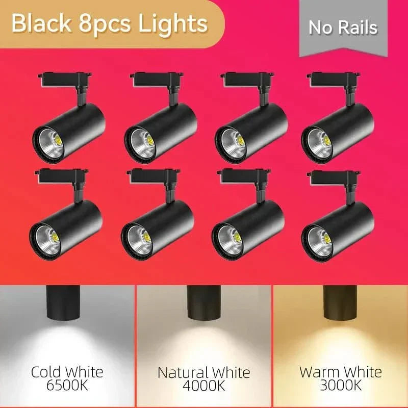 LumenCraft Adjustable LED Spotlight for Home and Office