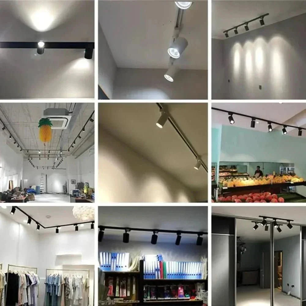 LumenCraft Adjustable LED Spotlight for Home and Office