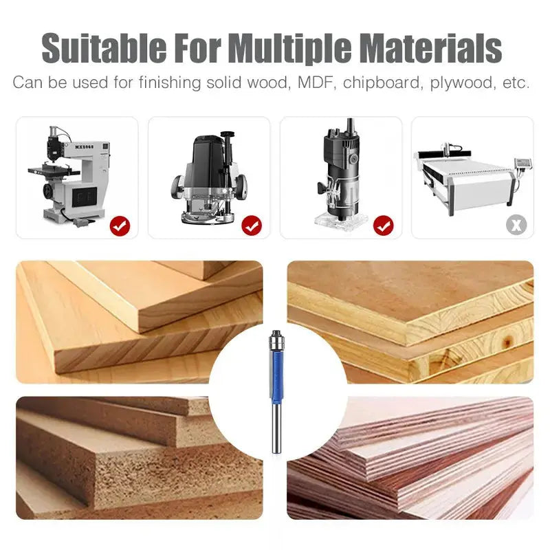 Set of 4 Polishing and Deburring Tools for Smooth Finishing
