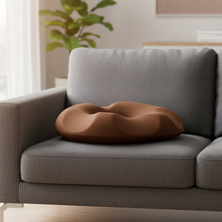 ComfortCore Ergonomic Memory Foam Seat Cushion for All-Day Support