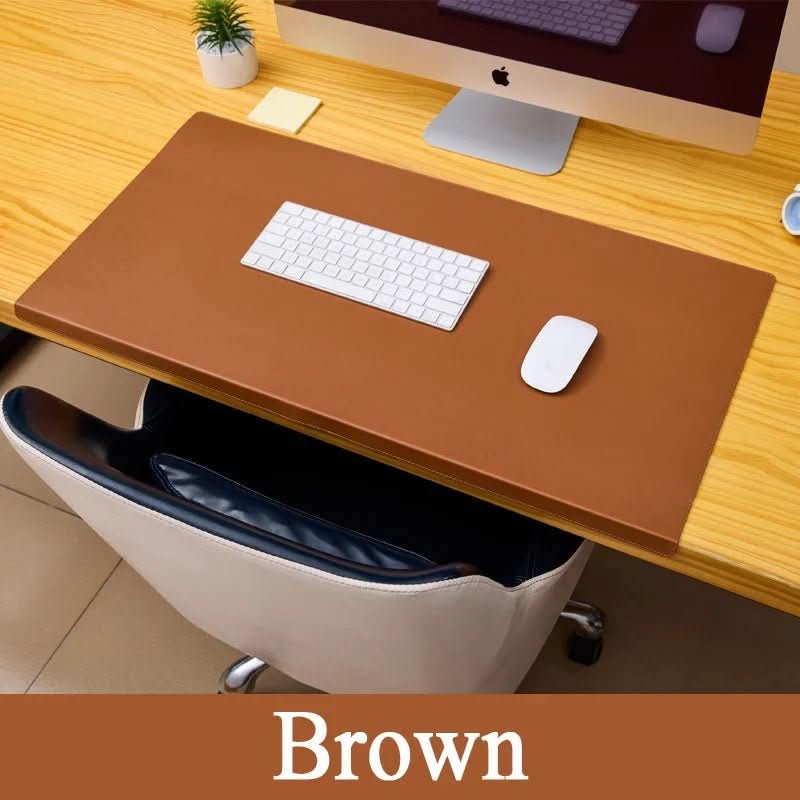 ComfortPlus Premium PU Leather Desk Protector with Wrist Support