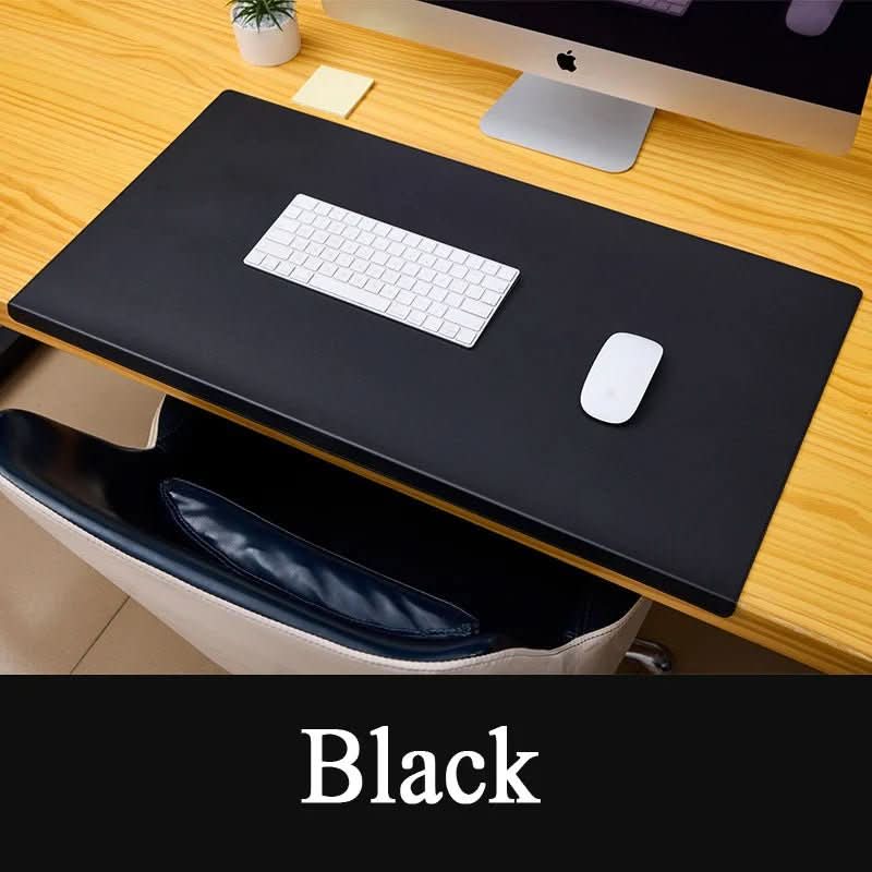 ComfortPlus Premium PU Leather Desk Protector with Wrist Support