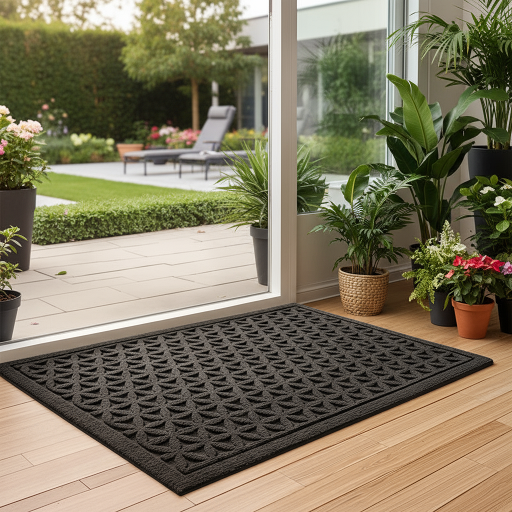 Outdoor Mat with Water-Absorbent & Non-Slip Features - Essential Doormat