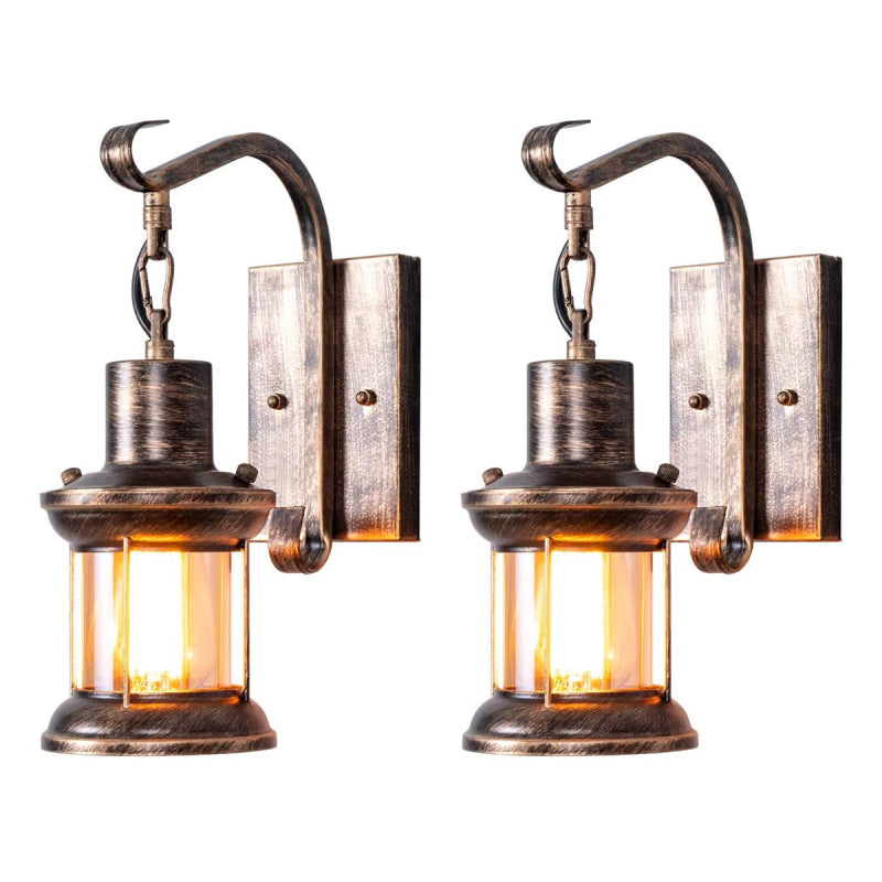 Antique Style Metal Wall Light Fixture