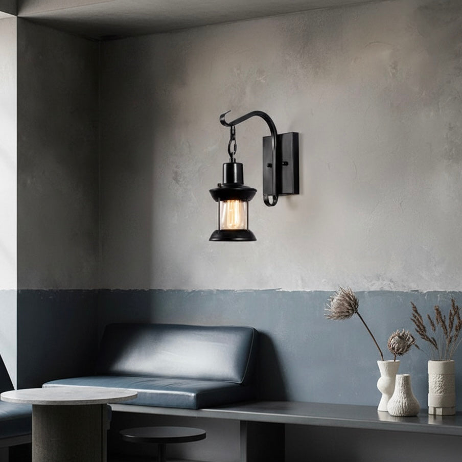 Antique Style Metal Wall Light Fixture
