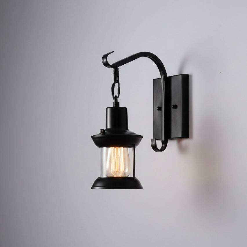 Antique Style Metal Wall Light Fixture