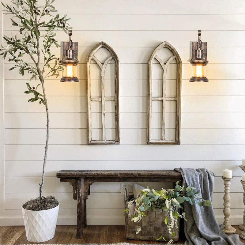 Antique Style Metal Wall Light Fixture