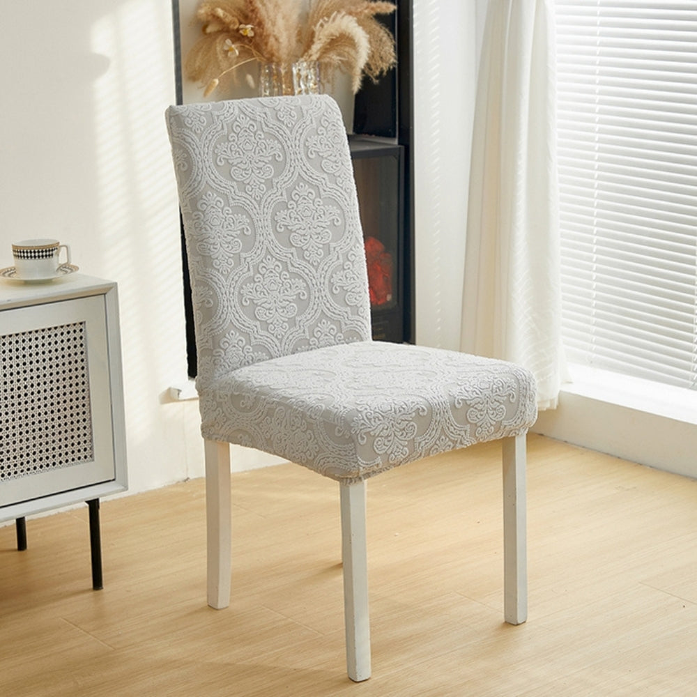 Refined Comfort – Jacquard Chair Cover for Every Occasion
